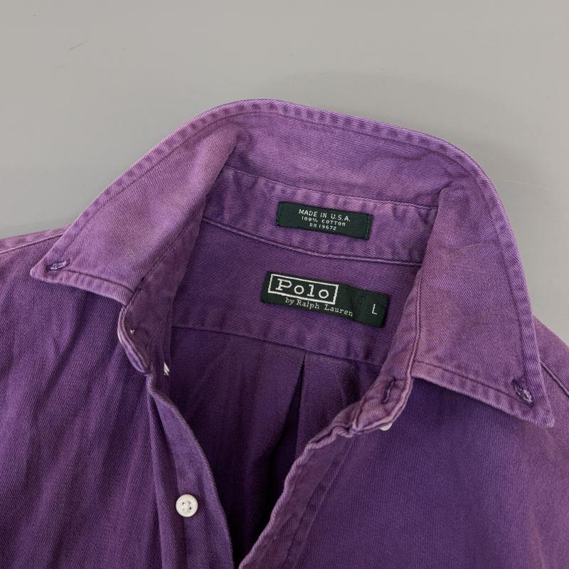 美品 希少 USA 80s 緑タグポロバイラルフローレン マドラスチェックシャツ ポロバイラルフローレン 80年代 ビンテージ USA製 緑タグ ボタンダウン