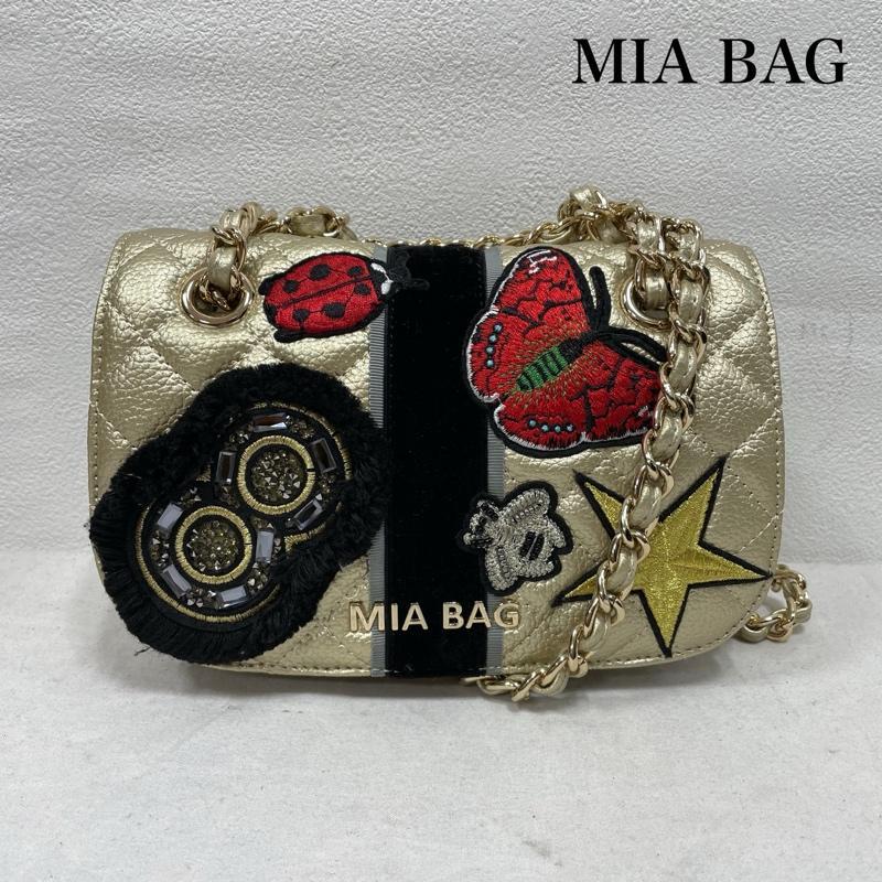古着 MIA BAG ミアバッグ チェーン ショルダー バッグ キルティング 