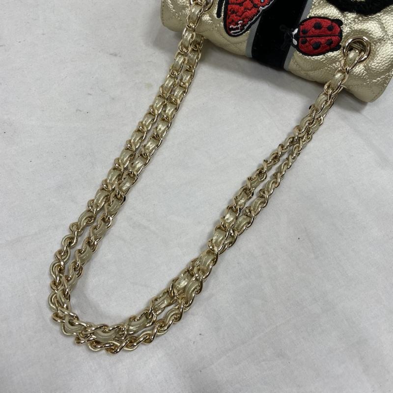 古着 MIA BAG ミアバッグ チェーン ショルダー バッグ キルティング 