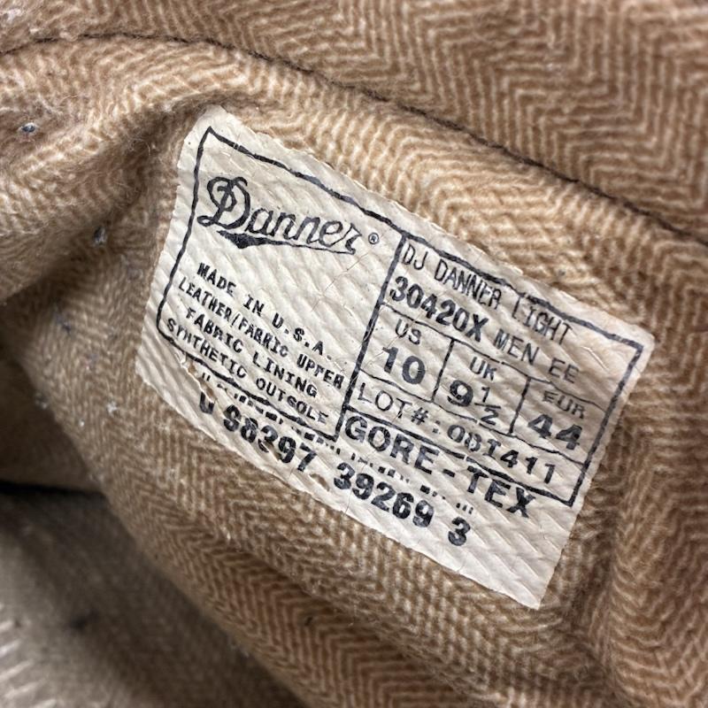 ダナーライト DANNER LIGHT 30420X 白タグ US8 26cm ダナー DANNER LIGHT ダナーライト USA製 白タグ GORE-TEX ワーク