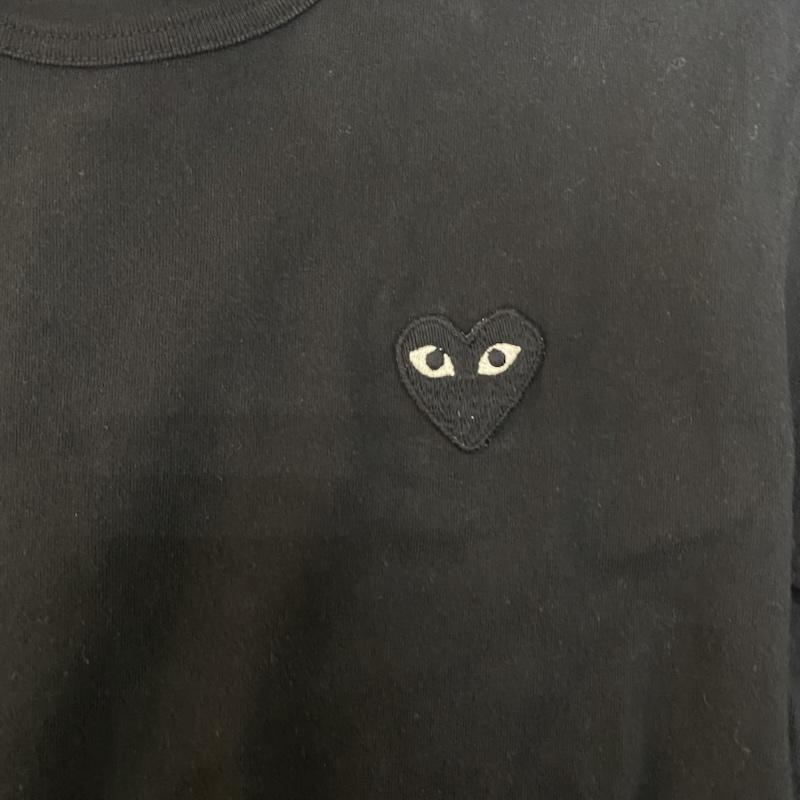 プレイコムデギャルソン AZ-T120 ハートワッペン長袖Tシャツ ロンT