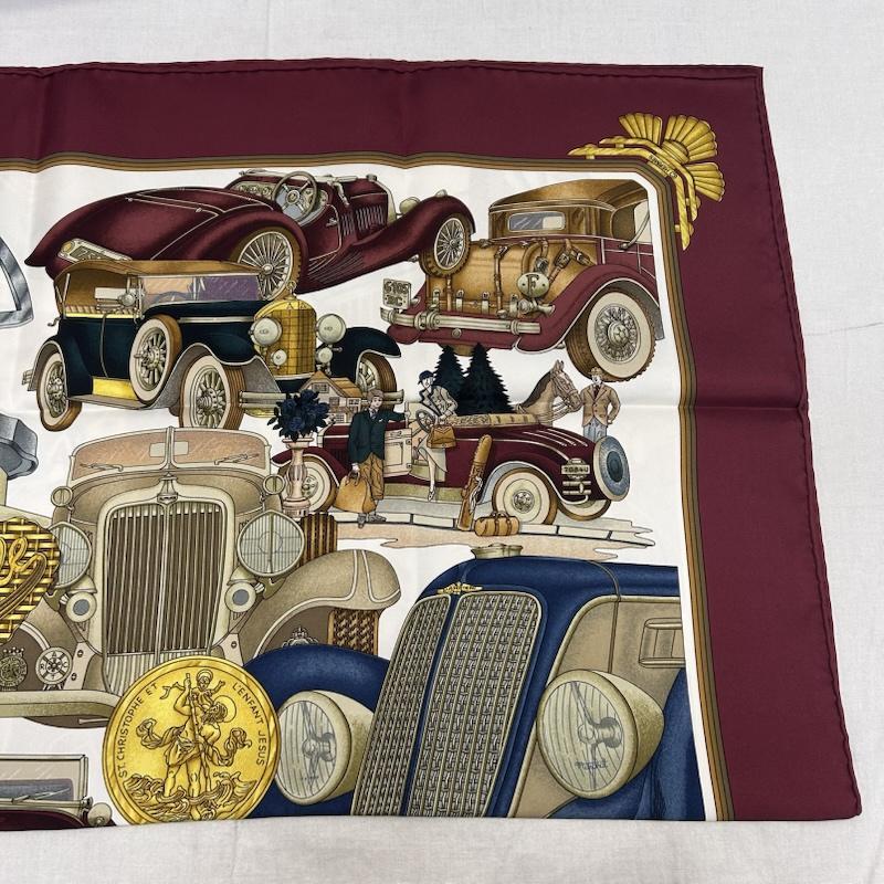 エルメス カレ90 ST.CHRISTOPHEETLENFANTJESUS automobile オート
