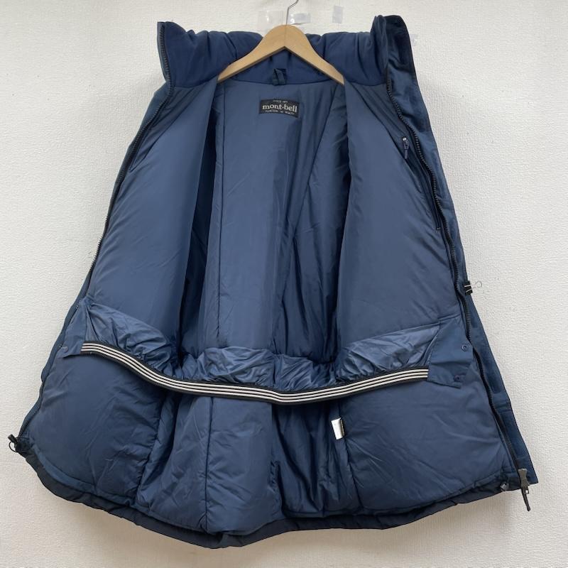 モンベル マウンテンパーカー 中綿 ジャケット ジップアップ ロゴ 刺繍