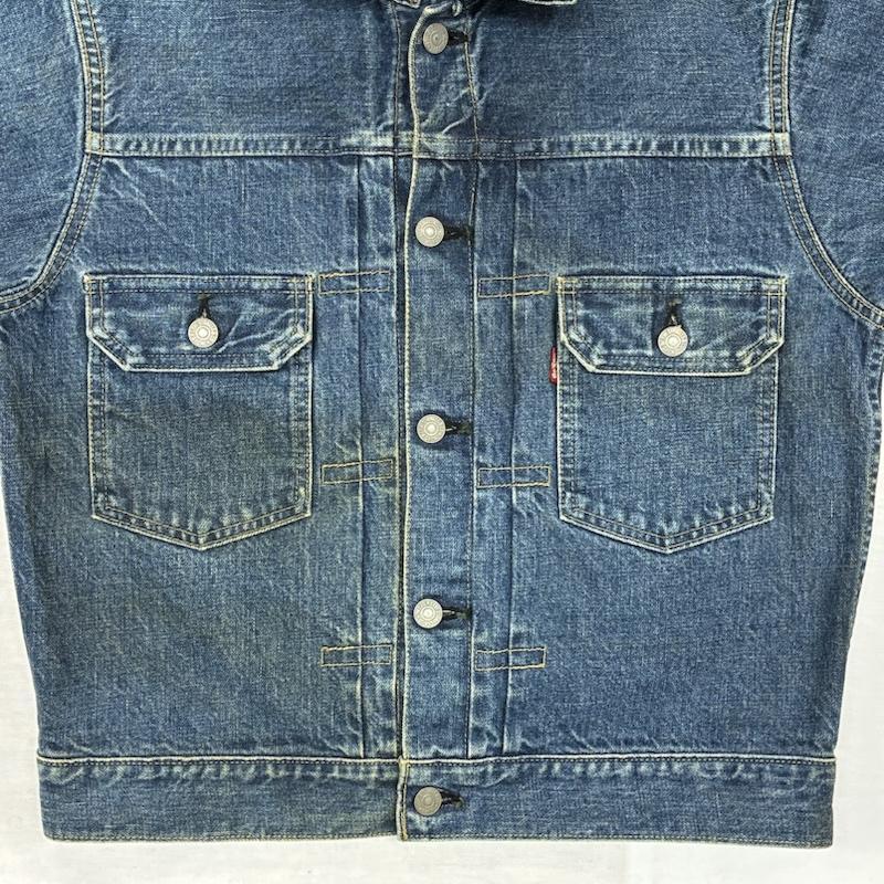 リーバイス 71507XX 90s 日本製 復刻 2nd セカンド BIGE ボタン裏J02