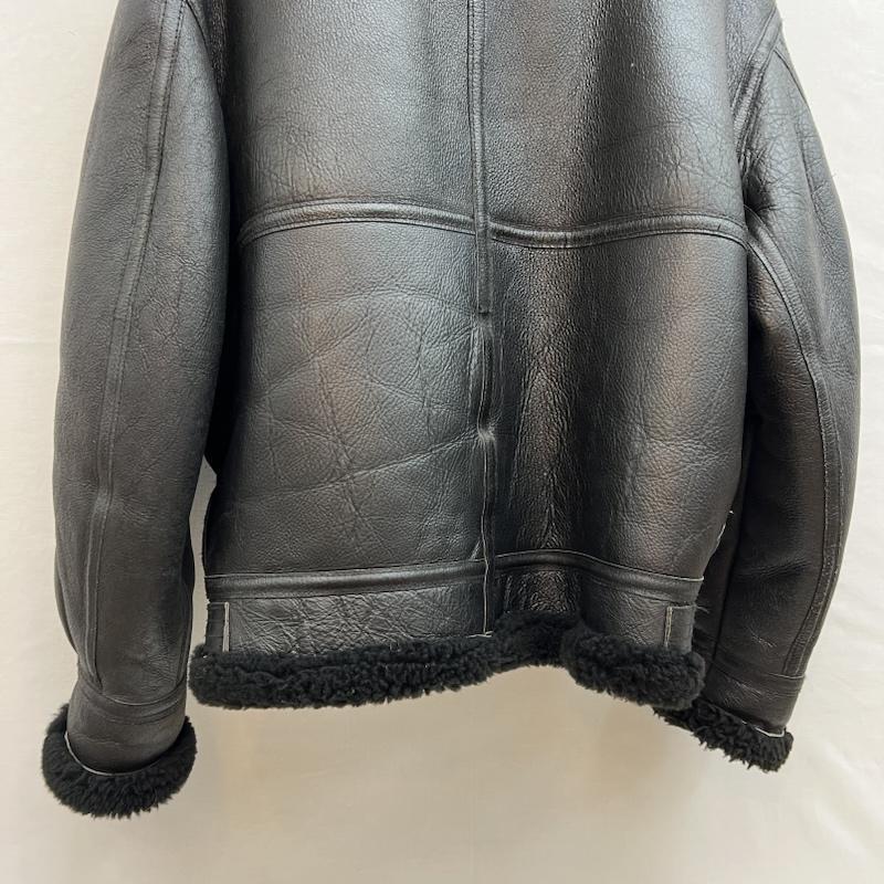 アヴィレックス B-3 シープスキン ムートン レザー フライトジャケット