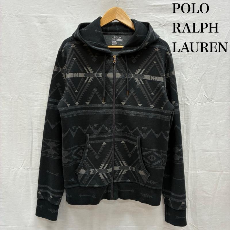 ポロラルフローレン ネイティブ柄 同色 ポニー刺繍 ジップアップ
