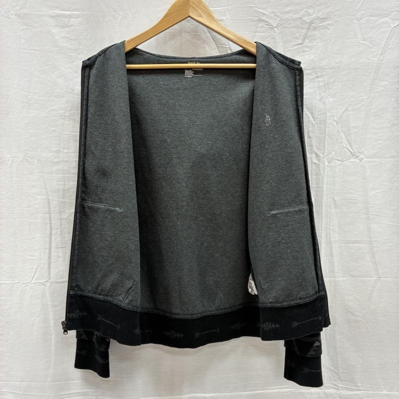 ポロラルフローレン ネイティブ柄 同色 ポニー刺繍 ジップアップ