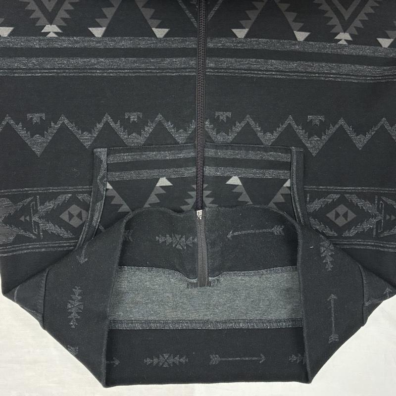 ポロラルフローレン ネイティブ柄 同色 ポニー刺繍 ジップアップ