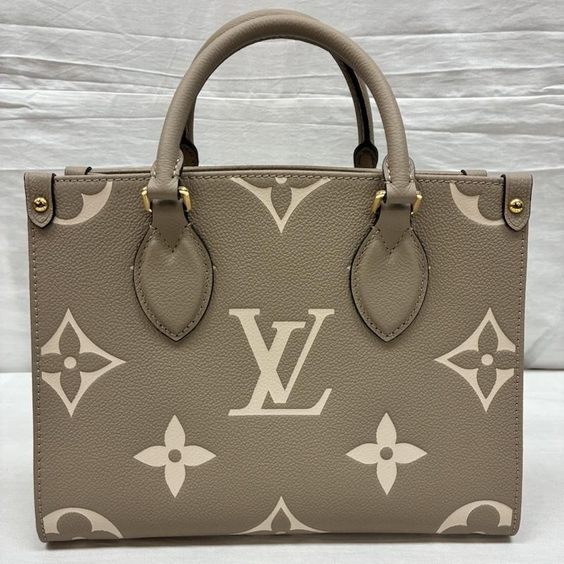 ルイヴィトン オンザゴー PM バイカラー モノグラム アンプラント