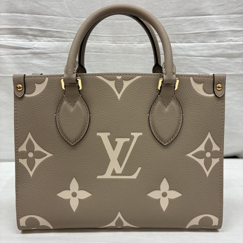 ルイヴィトン オンザゴー PM バイカラー モノグラム アンプラント