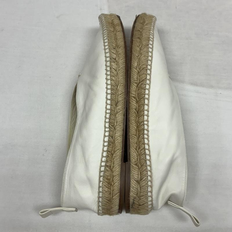 セリーヌ フィービー期 レザー エスパドリーユ ポインテッドトゥ