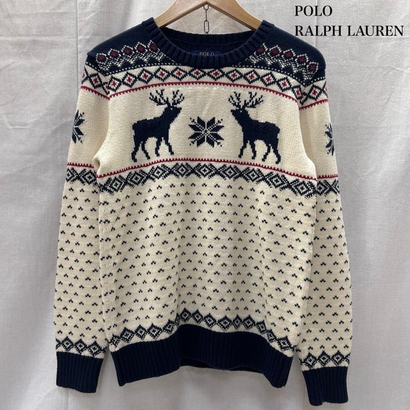 ポロラルフローレン ノルディック柄 スノーフレーク 鹿 バンビ