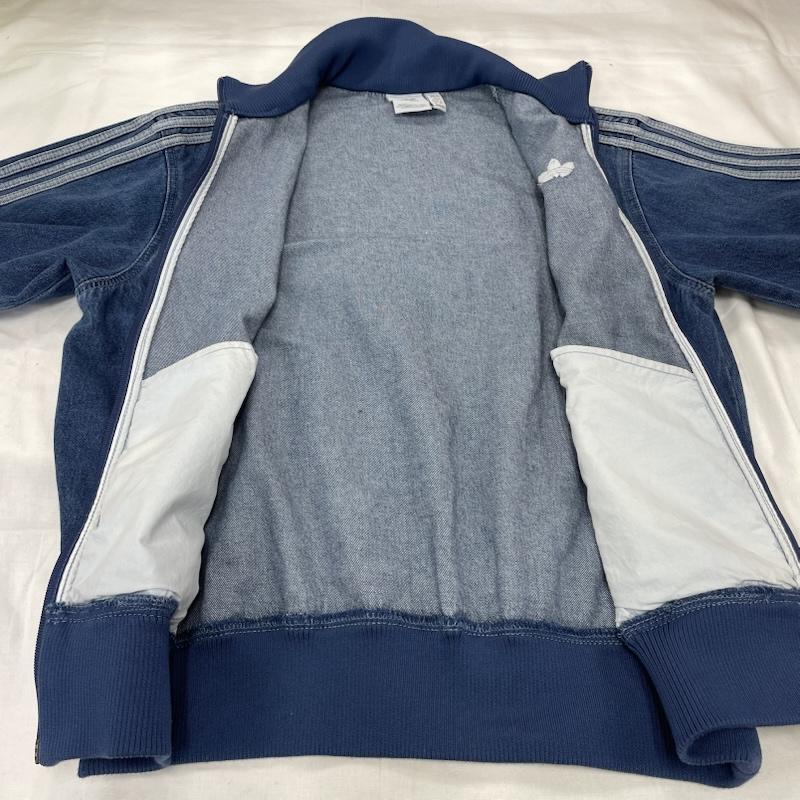 アディダス デニム トラックジャケット トップ ファイヤーバード
