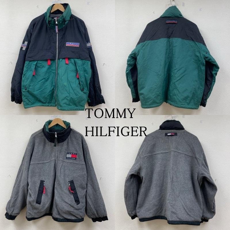 トミーヒルフィガー 90s ATHLETIC GEAR リバーシブル フルジップアップ 