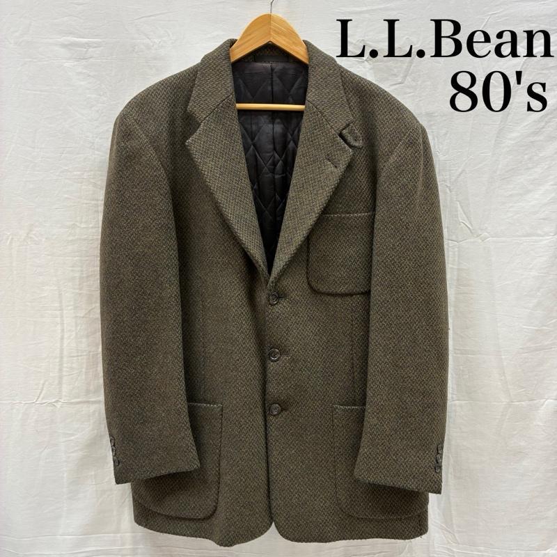 エルエルビーン 80s USA製 シンサレート 中綿 キルティング 3釦 