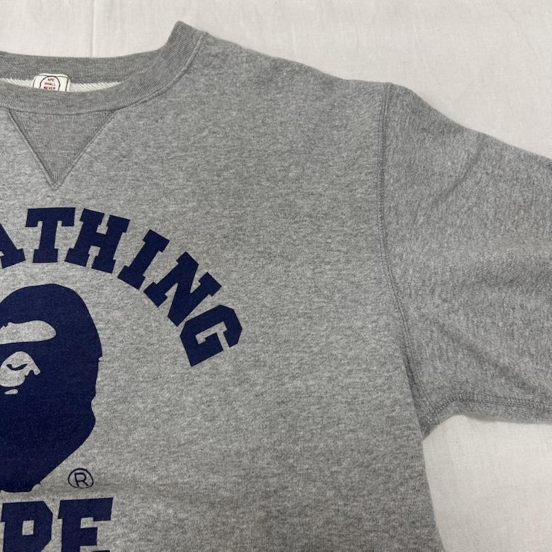 A BATHING APE（アベイシングエイプ） 90s 初期 APEHEAD スウェット