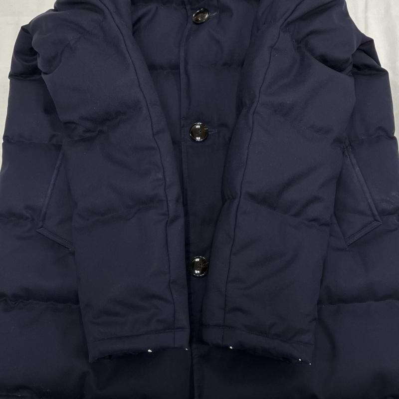 エディフィス ウール ダウン コート ロング カノニコ生地 フード 44 