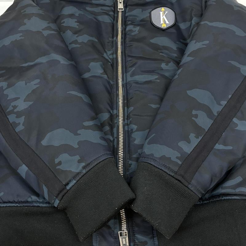 キス WINFIELD ボンバー フライトジャケット MA-1 裏ボア ウッドランド