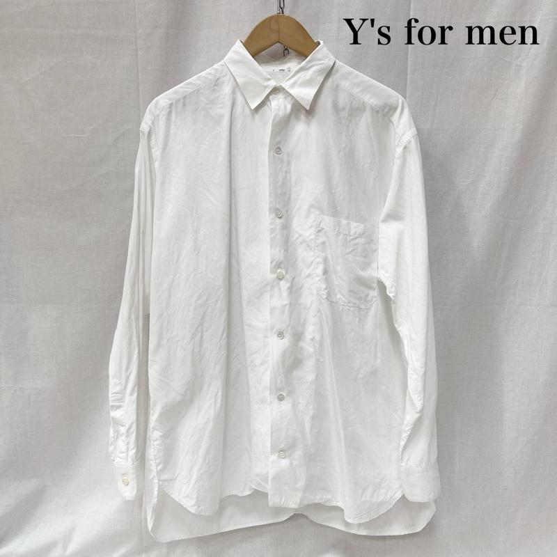 Y's（ワイズ） ワイズフォーメン 80s ヨウジヤマモト 白シャツ 長袖