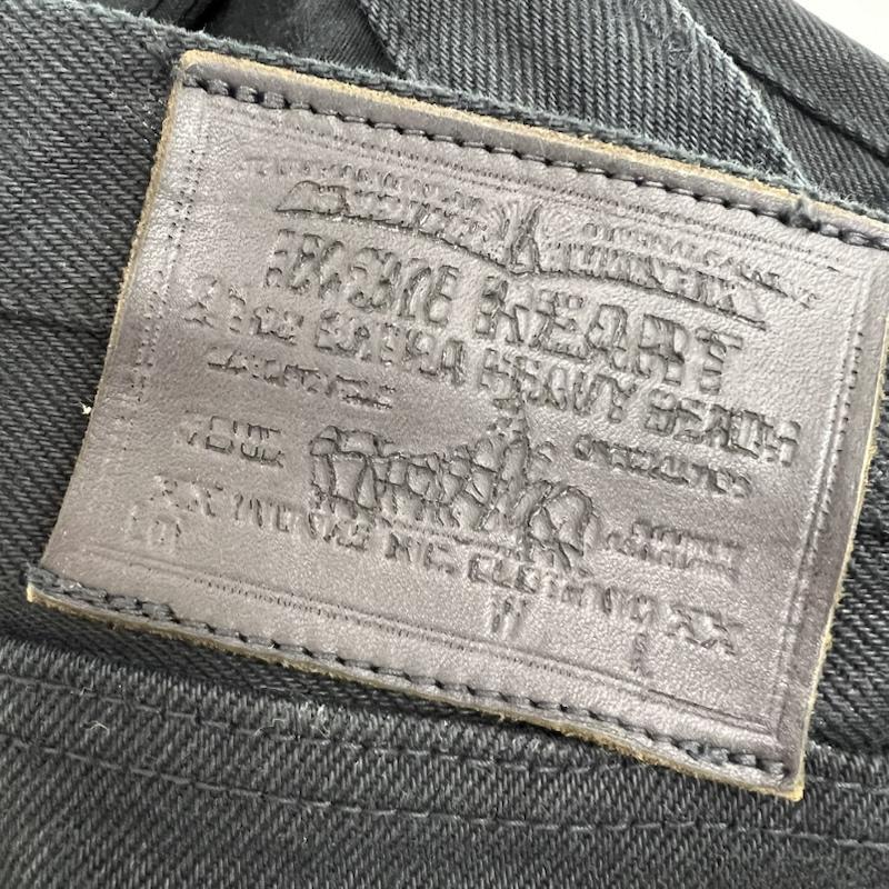 IRON HEART（アイアンハート） ヘビーオンス ブラック デニムパンツ 31