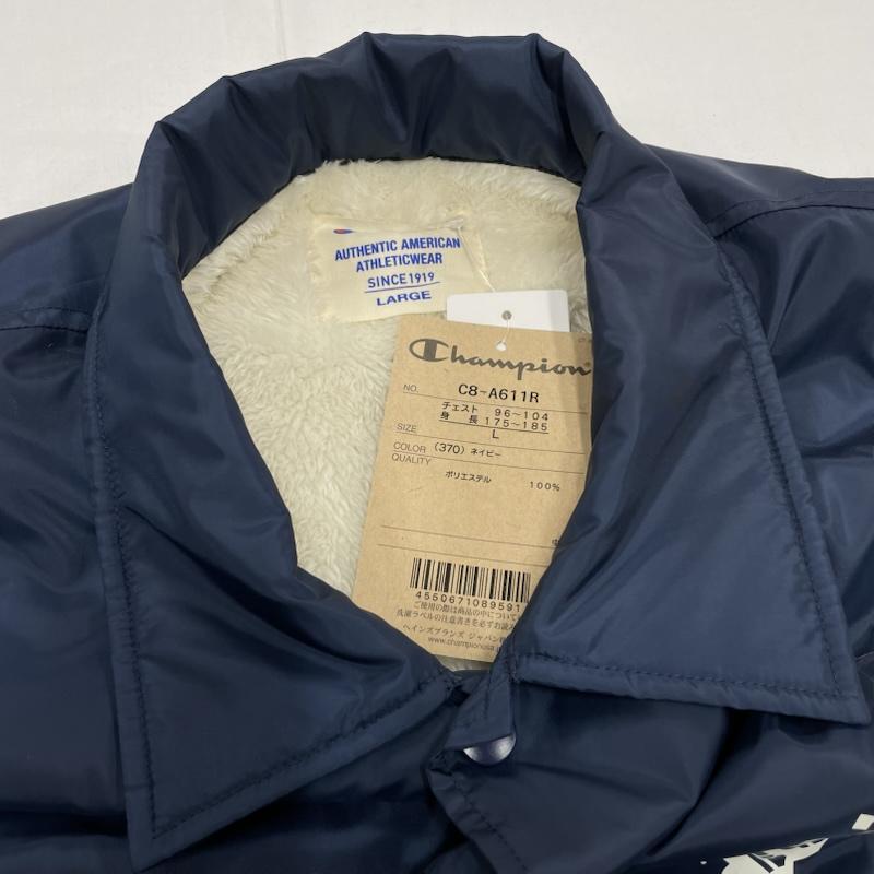 チャンピオン コーチ ジャケット ロゴ ボア Winslow Maine ナイロン