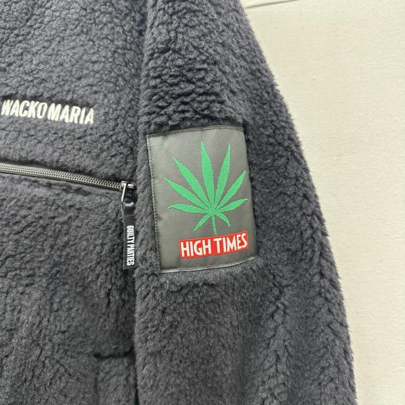 ワコマリア HIGHTIMES BOA FLEECE JACKET ボア フリース ジャケット M 