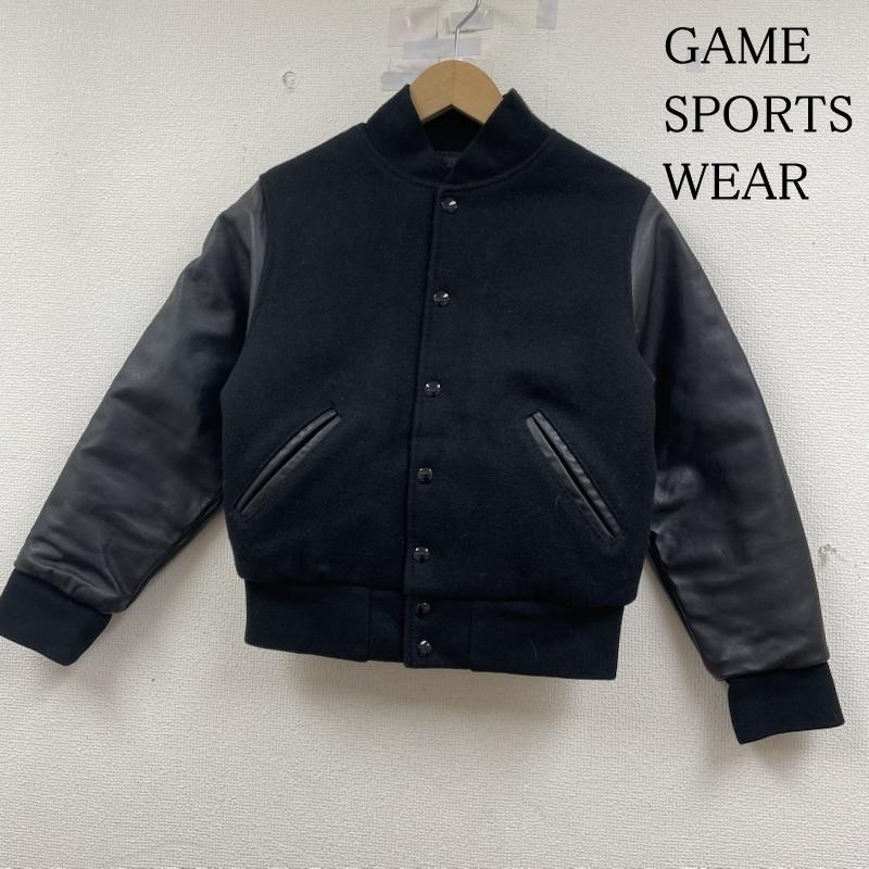 古着 GAME SPORTSWEAR スタジャン スタジアム ジャンパー ブルゾン
