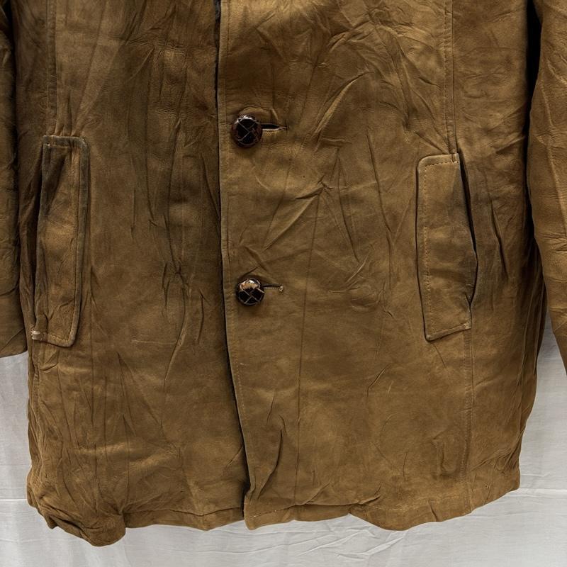 古着 PURITAN 70年代 ビンテージ USA製 スエードレザー 裏ボア くるみ