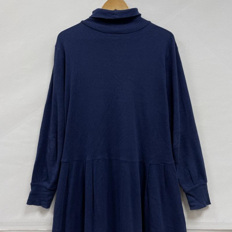 古着 根々 石見銀山 群言堂 タートルネック ハイネック 長袖 タック