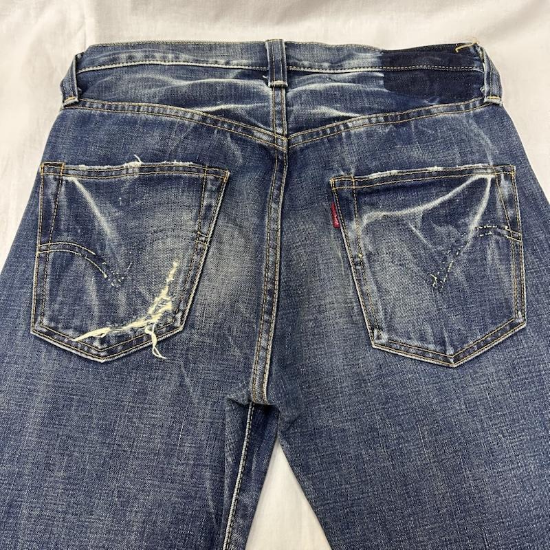 リーバイス 47501 501xx 復刻 ビックE セルビッチ 赤耳 ボタンフライ