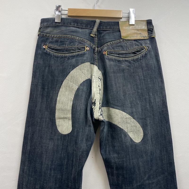 エヴィス ビックカモメ ペイント デニム セルビッチ 赤耳 ボタンフライ