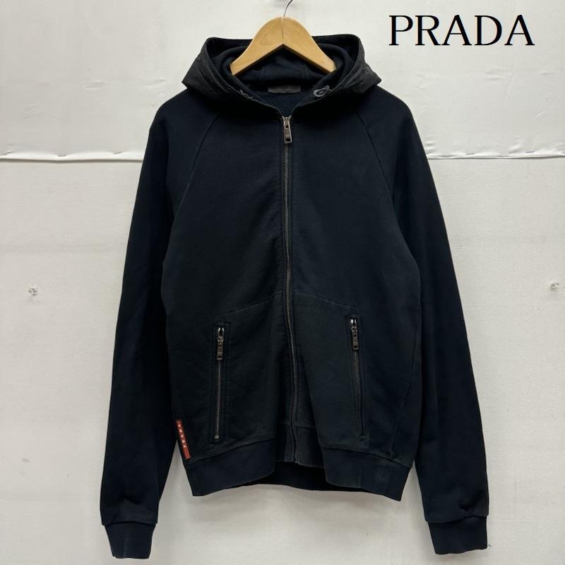 プラダ ナイロン 切替 ジップ パーカー SJC185 R131 Q86 S 50149513