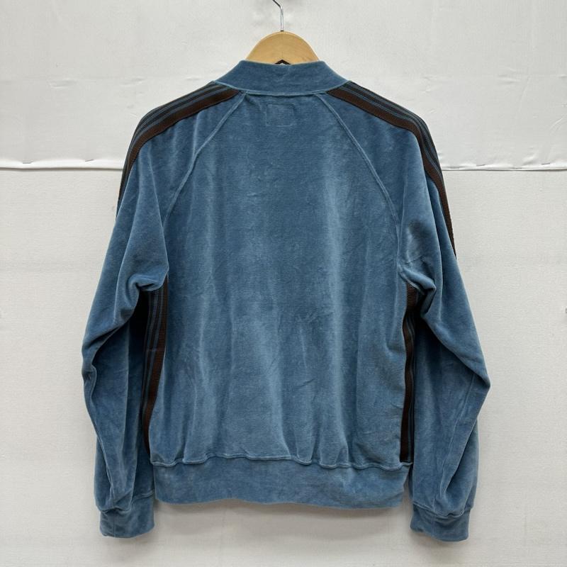 ニードルス 23SS R.C. Track Jacket バタフライ ロゴ 刺繍 ベロア