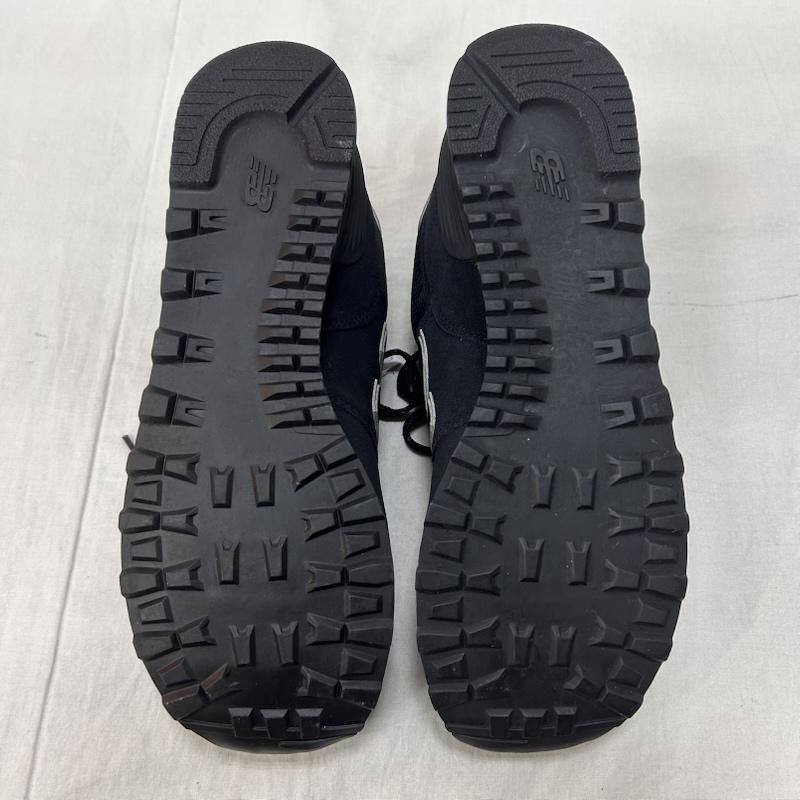 ニューバランス ML574UB2 スニーカーblack×gold US10/28cm WIDTH:D US