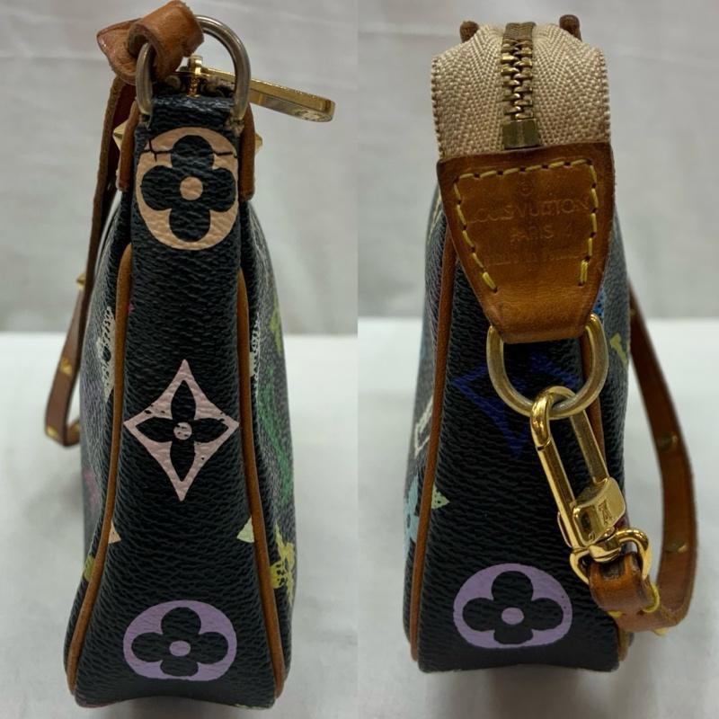 ルイヴィトン モノグラム ポシェット アクセソワール マルチカラー