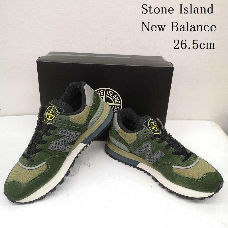 ニューバランス Stone Island ストーンアイランド 574 Legacy Dark
