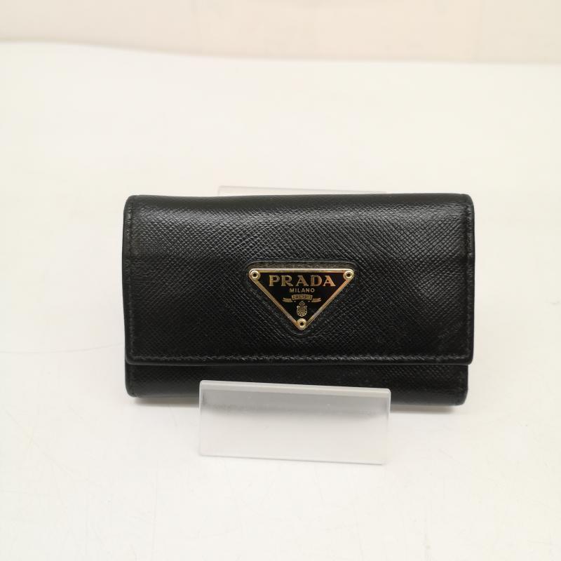 プラダ 三角 プレート ゴールド 金具 6連 キーケース - 50149723