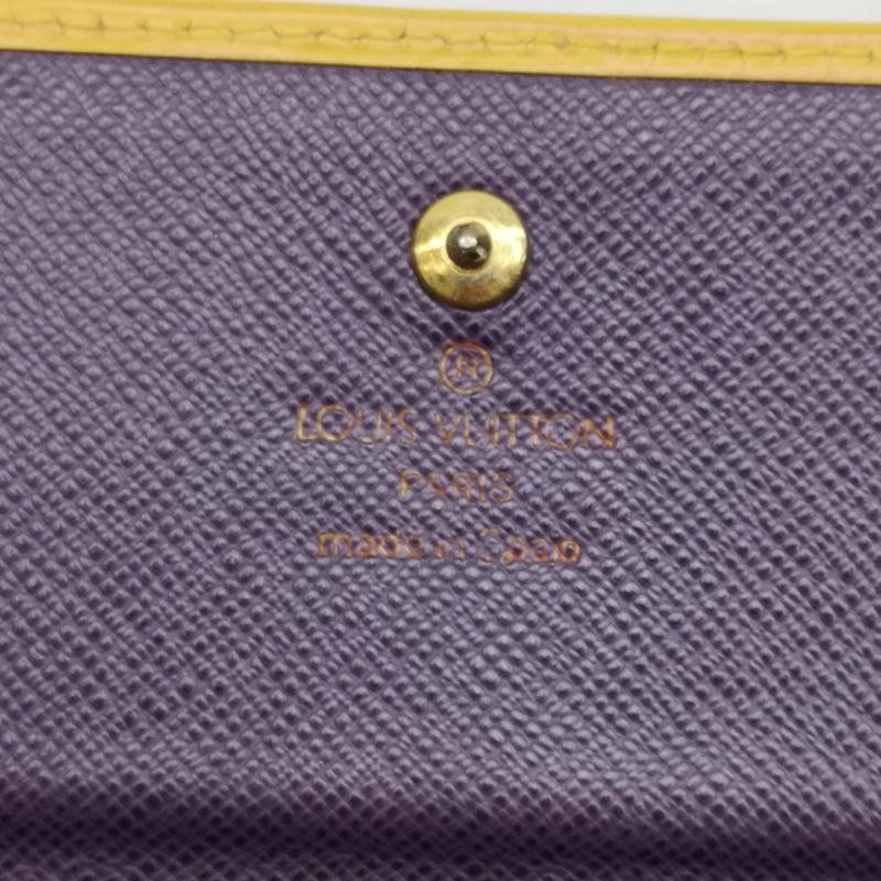 ルイヴィトン M63719 エピ ポルトトレゾールエテュイパピエ 三つ折り