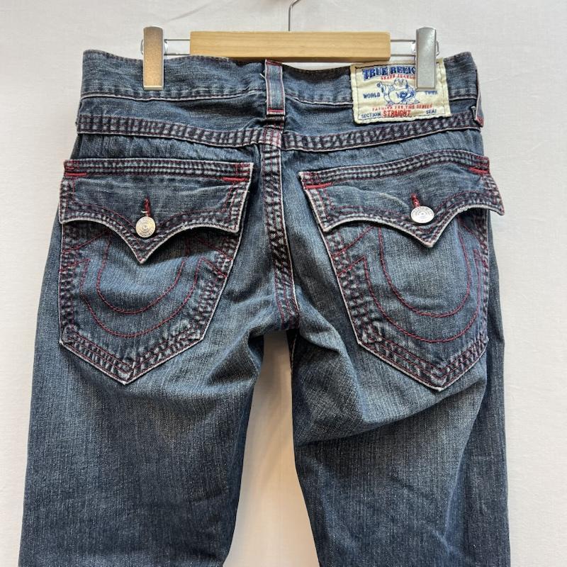 トゥルーレリジョン 859 STRAIGHT ダメージ加工 デニムパンツ 28インチ