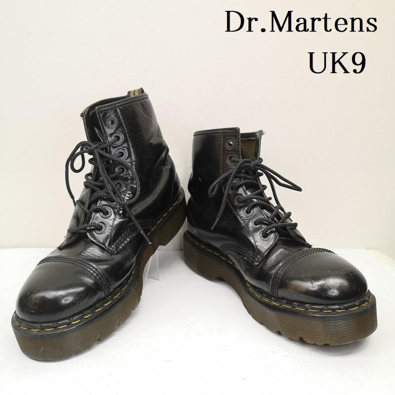 ドクターマーチン イングランド 英国 製 クレイジーボム 厚底 8ホール