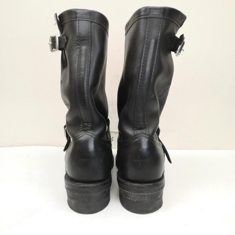 horseupエンジニアブーツ２７センチ美品 スチールトゥ エンジニアブーツ 本革 ショート エンジニア メンズ ノンスチールトゥ