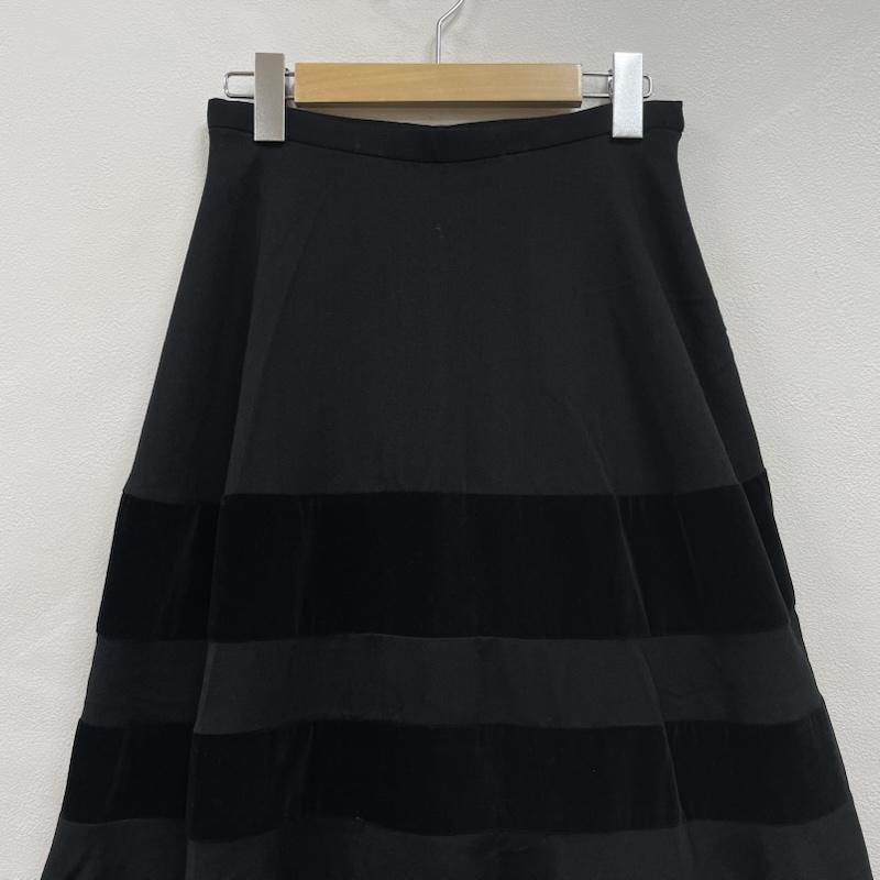コムデギャルソン tricot トリコ フレア ロング スカート ボーダー