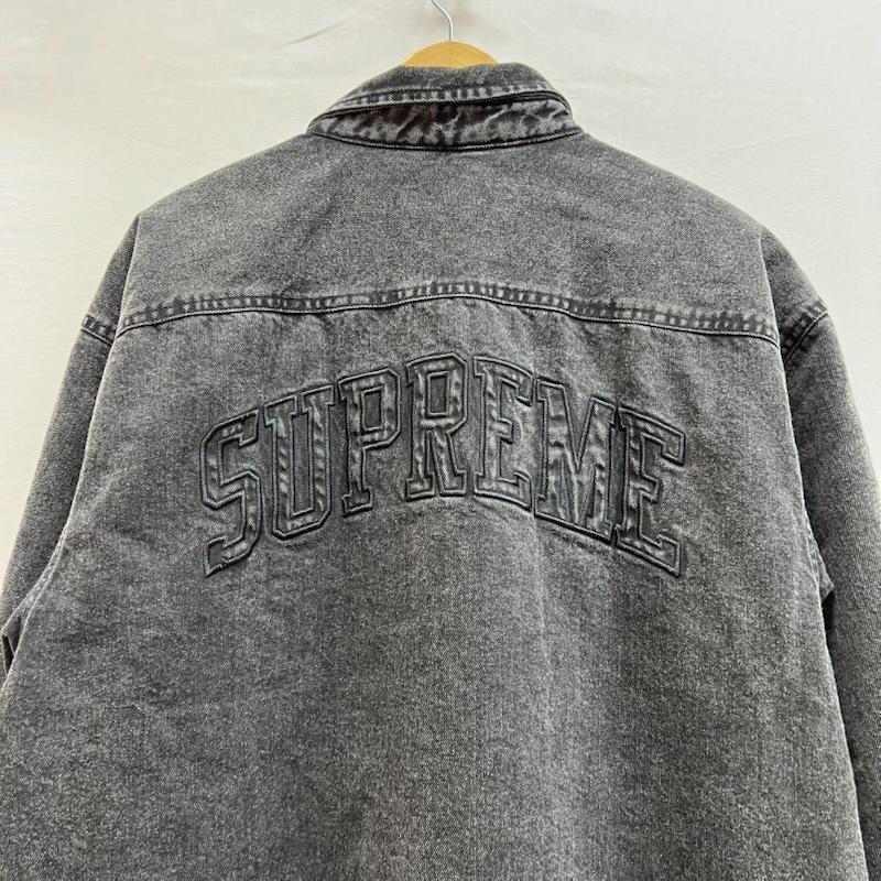 シュプリーム 25FW Shearling Lined Denim Work Shirt 裏ボア デニム