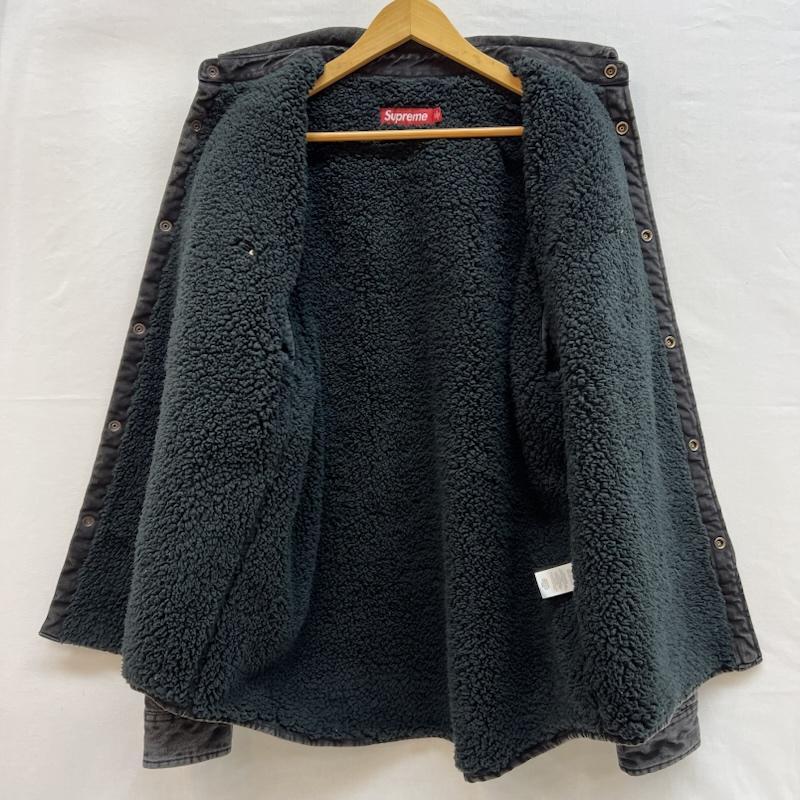 シュプリーム 25FW Shearling Lined Denim Work Shirt 裏ボア デニム