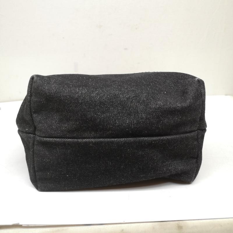 シャネル ノベルティ デニム トート バッグ ラインストーン ロゴ 表記