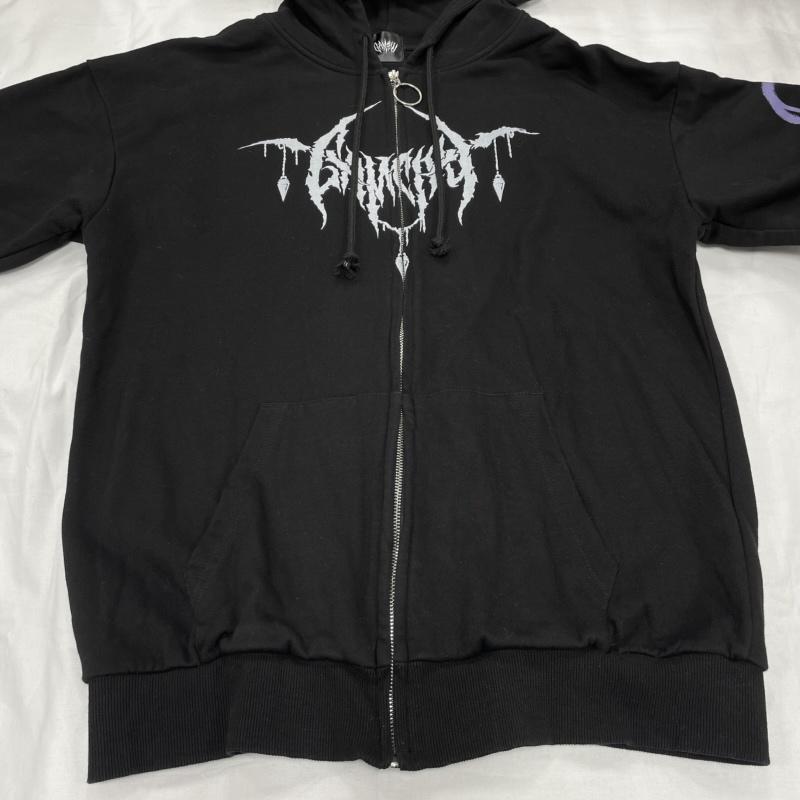 古着 GAMCHU ガムチュ 緊張したくないボクの夜道逃亡パーカー ジップ