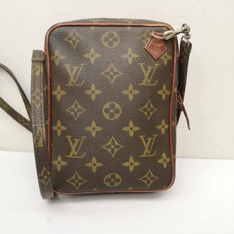 ルイヴィトン ダヌーブ 旧型 M3552 モノグラム PVC レザー ショルダー