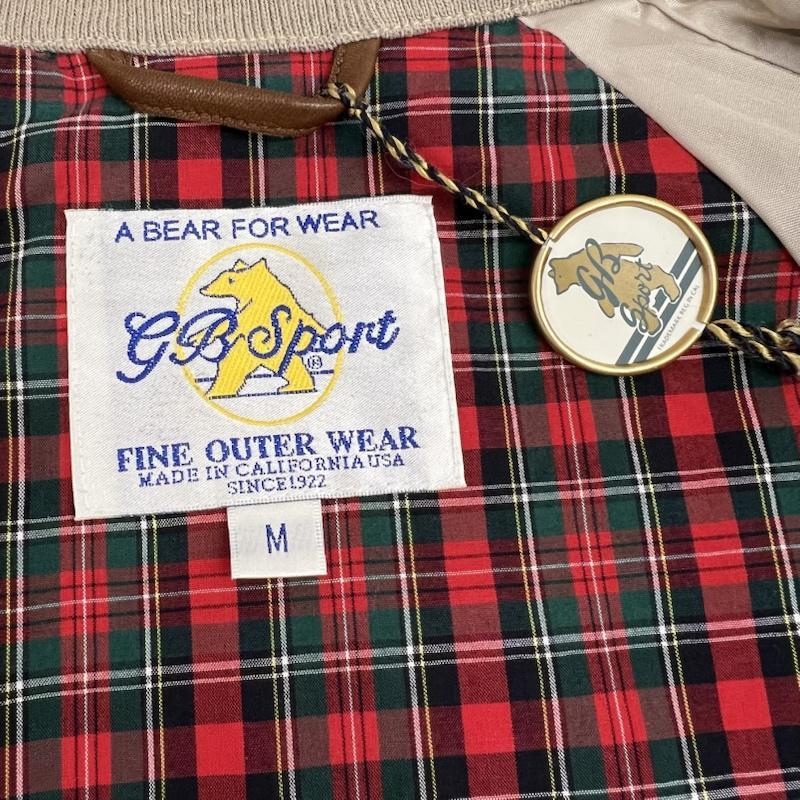 ジービースポーツ USA製 G9 スウィングトップ ハリントンジャケット