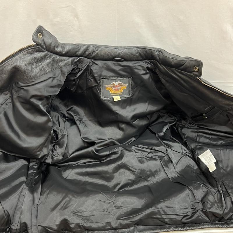ハーレーダビッドソン オールレザー ダウンジャケット L 50149996