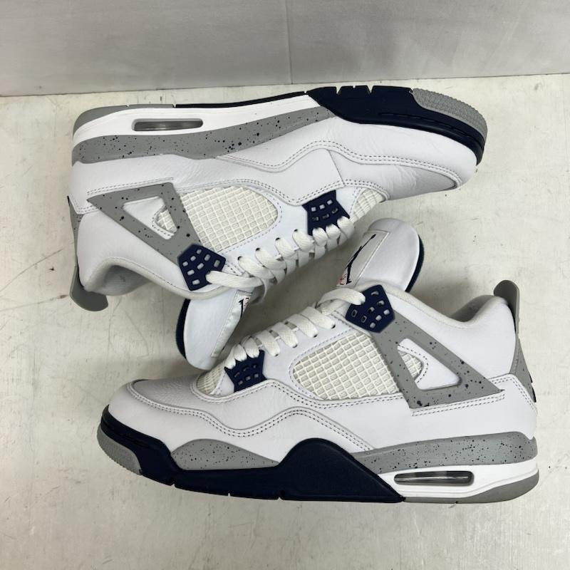 NIKE（ナイキ） AIR JORDAN 4 RETRO MIDNIGHT NAVY DH6927-140 エア
